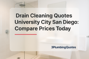 Bold title design featuring 'The Ultimate Guide to Choosing the Right Plumber for Your Home', from 3PlumbingQuotes.