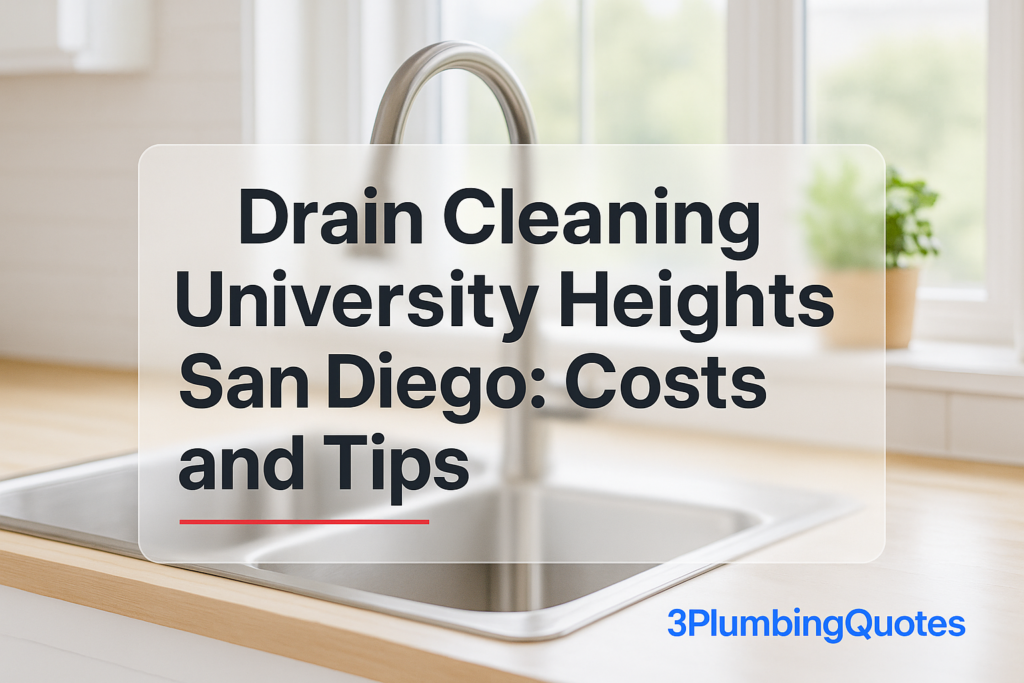 Featured blog image with bold text 'How to Choose the Right Plumber for Your Home' for 3PlumbingQuotes.