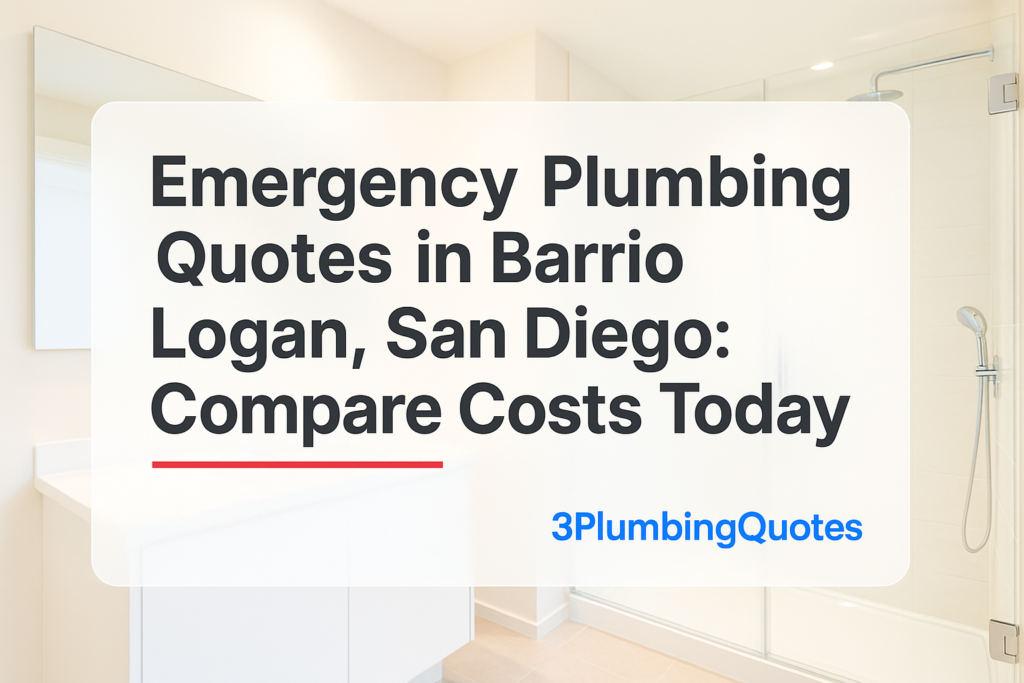 Bold text design titled 'How to Find a Reliable Plumber in Your Area' by 3PlumbingQuotes.
