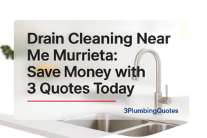 Blog image with bold title 'Expert Plumbing Tips: How to Choose the Right Plumber for Your Home' designed for 3PlumbingQuotes.