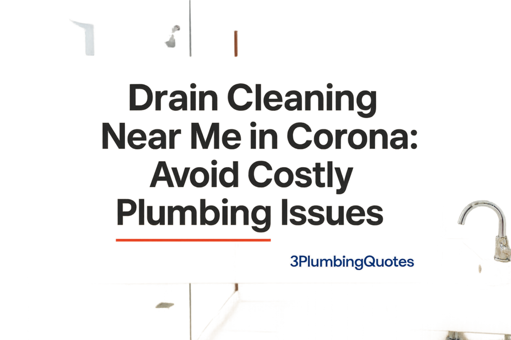 Bold title 'How to Choose the Right Plumber for Your Home' over a modern bathroom background for 3PlumbingQuotes.