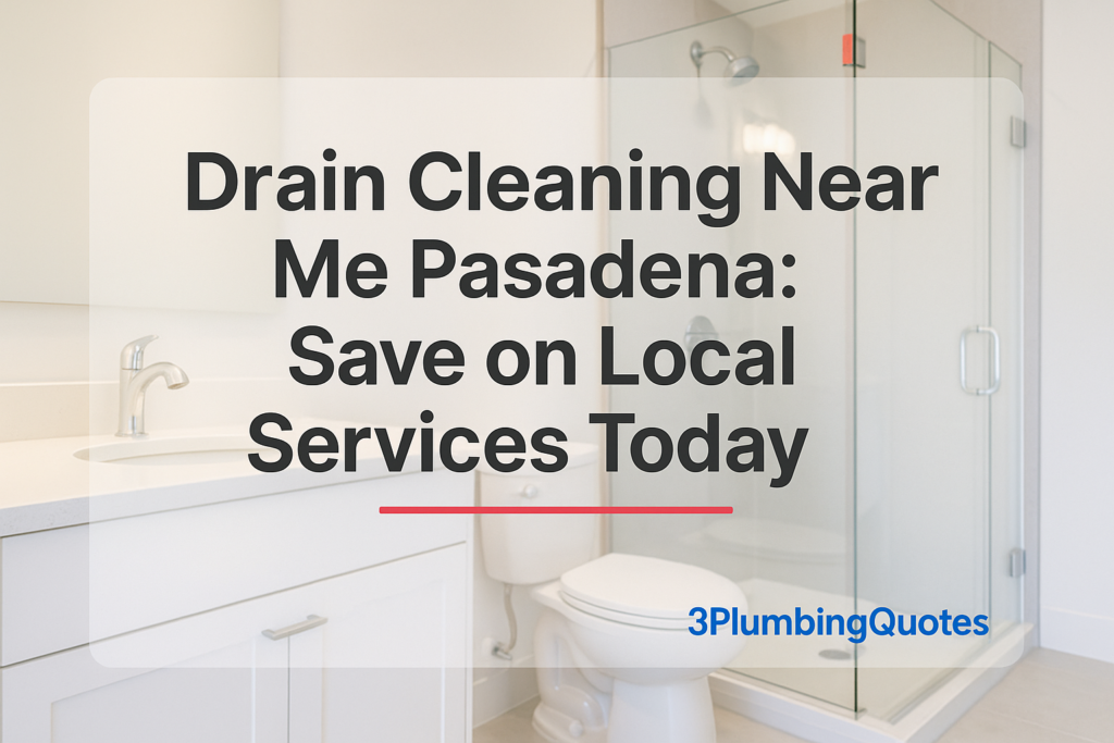 A clean typography design displaying 'How to Prepare Your Plumbing System for the Winter Months' with 3PlumbingQuotes branding.