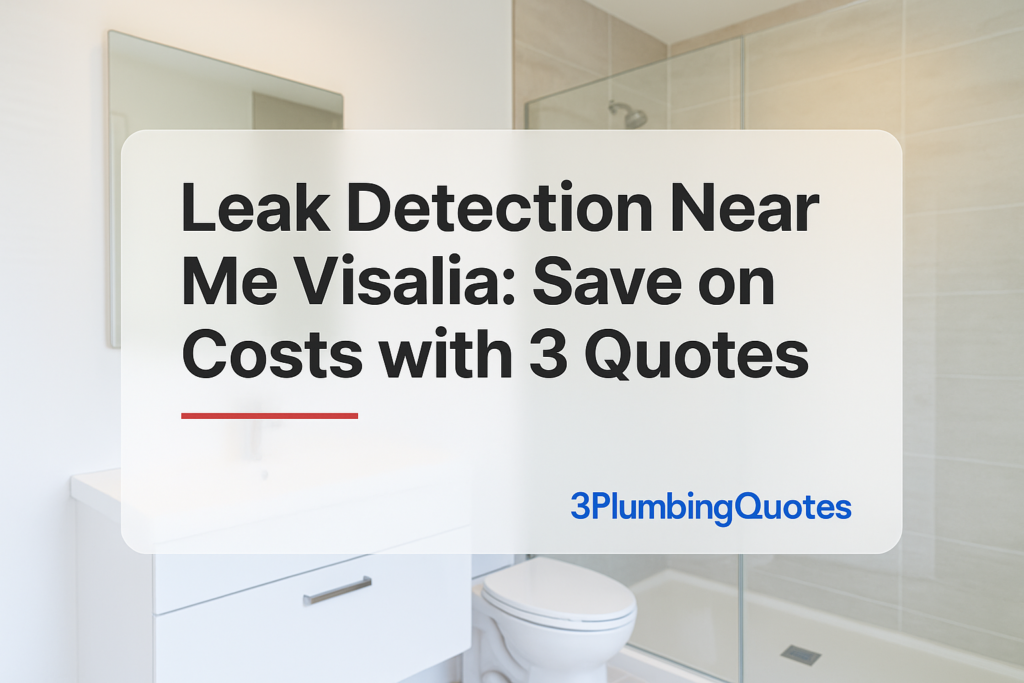 Clean typography design features blog title about plumbing issues by 3PlumbingQuotes.