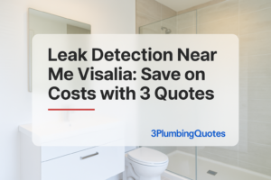 Clean typography design features blog title about plumbing issues by 3PlumbingQuotes.