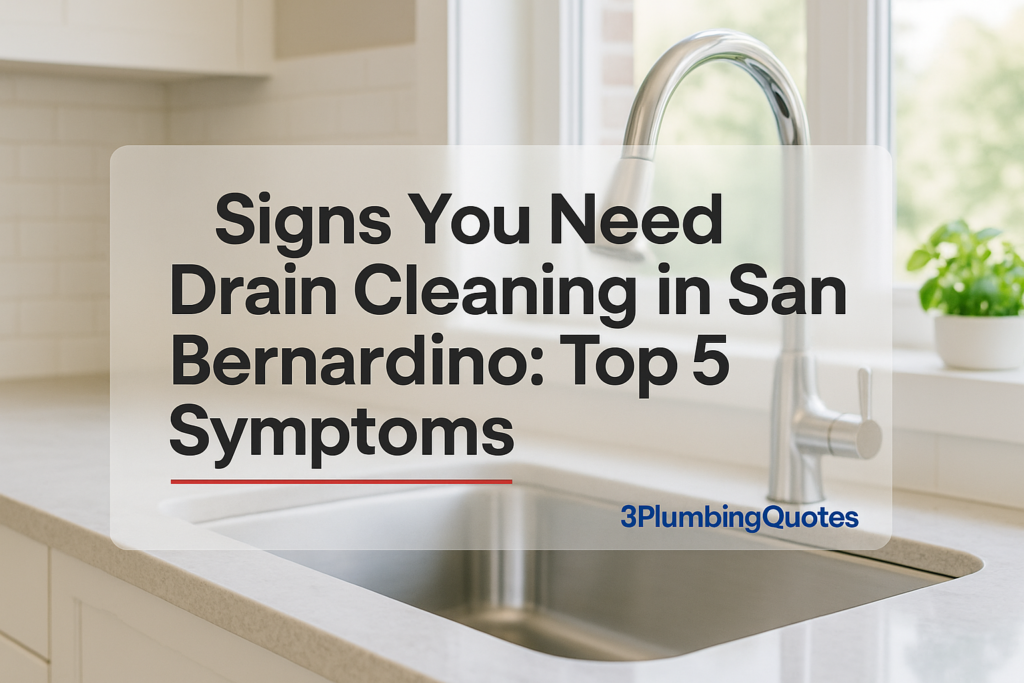 Blog header featuring the headline 'The Ultimate Guide to Preventing Plumbing Problems' by 3PlumbingQuotes in a modern, clean typography design.