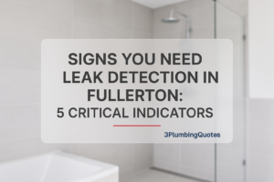 Blog image showing bold text 'Expert Tips for Hiring the Right Plumber' with a clean design. 3PlumbingQuotes.