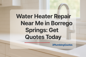 Bold text overlay design for '{{ $('Title Maker').item.json.message.content }}' about plumbing, by 3PlumbingQuotes.