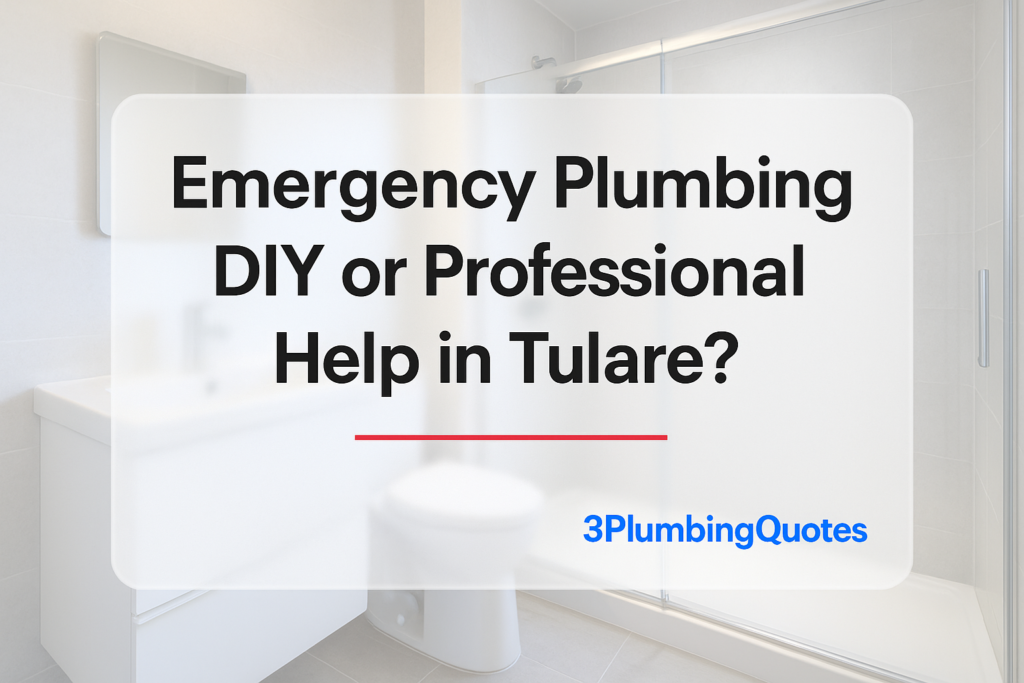 Bold text design reading 'How to Prepare Your Home for a Plumbing Inspection' for 3PlumbingQuotes.