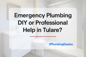 Bold text design reading 'How to Prepare Your Home for a Plumbing Inspection' for 3PlumbingQuotes.