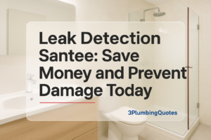Image features bold typography stating 'How to Choose the Right Plumber for Your Home' for 3PlumbingQuotes.