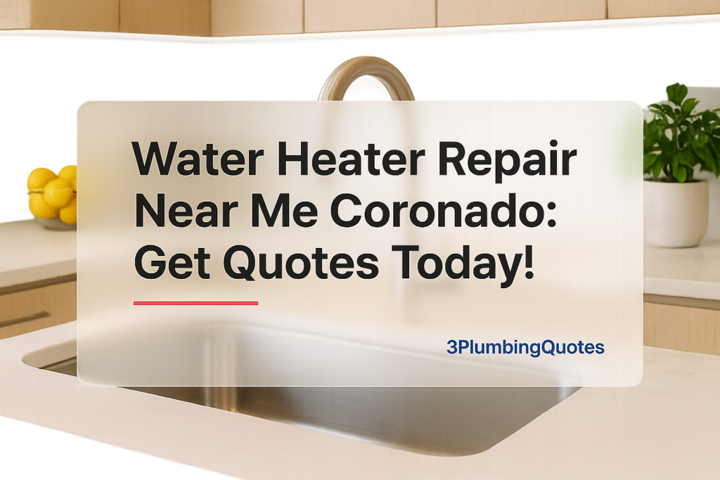 Bold text overlay reads 'How to Choose the Right Plumber for Your Home' for 3PlumbingQuotes.
